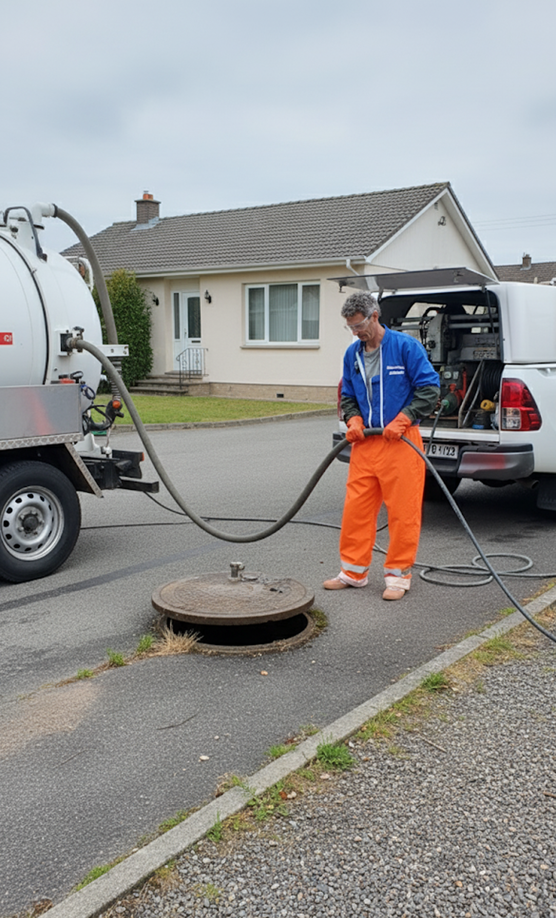 Débouchage haute pression